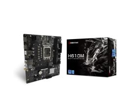 Mainboard BIOSTAR Intel H610 LGA1700 Micro-ATX Memory DDR4 Memory slots 2 1xPCI-Express 3.0 1x...