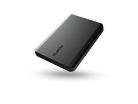 External HDD TOSHIBA Canvio Basics 2022 HDTB520EK3AA 2TB USB 3.2 Colour Black HDTB520EK3AA