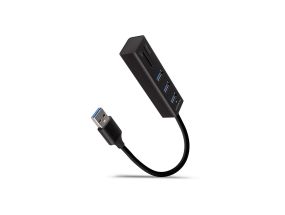 I/O HUB USB3.2 3P SD/MICROSD/0.2M HMA-CR3A AXAGON