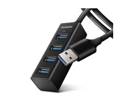 I/O HUB USB3.2 4PORT MINI/1.2M HUE-M1AL AXAGON