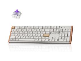 KEYBOARD WRL K10 HE SPECIAL ED/WHITE K10H-Q1 KEYCHRON