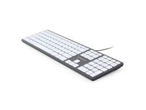 KEYBOARD MULTIMEDIA USB ENG/CHOCOL. KB-MCH-02-BKW GEMBIRD