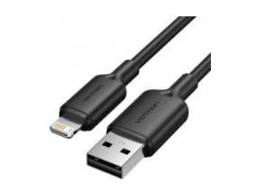 CABLE USB2.0 TO LIGHTNING/2M BLACK LAMBH VENTION