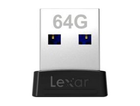 MEMORY DRIVE FLASH USB3.1 64GB/S47 LJDS47-64GABBK LEXAR