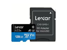 MEMORY MICRO SDXC 128GB UHS-I/W/A LMSBLPL128G-BNANG LEXAR