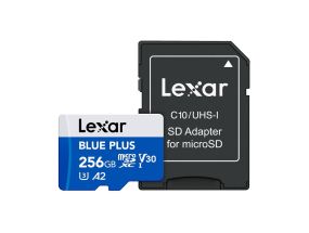 MEMORY MICRO SDXC 256GB UHS-I/W/A LMSBLPL256G-BNANG LEXAR