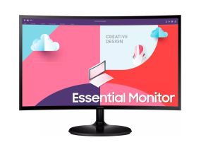 LCD Monitor SAMSUNG LS24C362EAUXEN 24&quot; Curved Panel VA 1920x1080 16:9 75 Hz Matte 4 ms Colour...