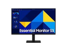 LCD Monitor SAMSUNG Essential Monitor S3 24" Panel IPS 1920x1080 16:9 100Hz 5 ms LS24D300GAUXEN
