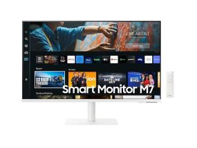 LCD Monitor SAMSUNG S27CM703UU 27&quot; TV Monitor/Smart/4K Panel VA 3840x2160 16:9 60Hz Matte 4 ms...