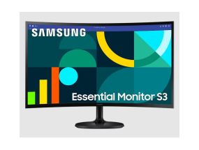 LCD Monitor SAMSUNG 27&quot; Business/Curved Panel VA 1920x1080 16:9 100Hz 4 ms Tilt Colour Black...