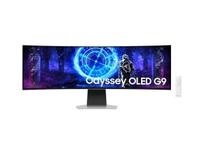 Monitor SAMSUNG 49" Gaming/Curved 5120x1440 32:9 0.03 ms Speakers Height adjustable Tilt Colour...