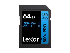 MEMORY SDXC 64GB UHS-I/LSD0800P064G-BNNNG LEXAR