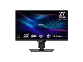 LCD Monitor MSI MAG 274QPF X30MV 27" Gaming/Frameless Matte Panel VA 2560x1440 16:9 300Hz 0.5 ms...