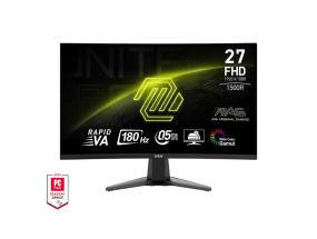 LCD Monitor MSI MAG 27C6F 27" Gaming/Curved Panel VA 1920x1080 16:9 180Hz 0.5 ms MAG27C6F