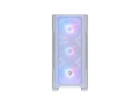 Case MSI MAG FORGE M100R / WHITE Micro Not included MicroATX MiniITX Colour White MAGFORGEM100RWHITE