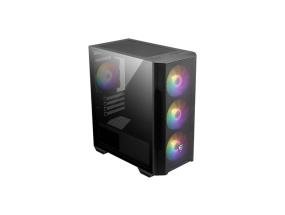 Case MSI MAG FORGE M100R Micro Not included MicroATX MiniITX Colour Black MAGFORGEM100R