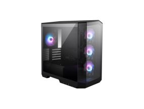 Case MSI MidiTower Case product features Transparent panel Not included MicroATX Colour Black...