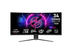 LCD Monitor MSI 34 " 3440 x 1440 pixels Native aspect ratio 21:9 LCD MPG346CQRFX24