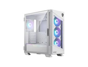 Case MSI MPG VELOX 100R WHITE MidiTower Case product features Transparent panel Not included...