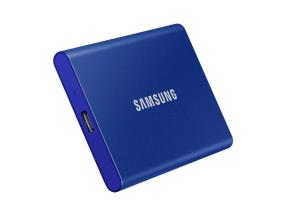 External SSD SAMSUNG T7 1TB USB 3.2 Write speed 1000 MBytes/sec Read speed 1050 MBytes/sec MU...