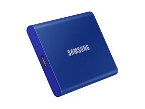 External SSD SAMSUNG T7 1TB USB 3.2 Write speed 1000 MBytes/sec Read speed 1050 MBytes/sec MU...