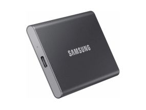 External SSD SAMSUNG T7 500GB USB 3.2 Write speed 1000 MBytes/sec Read speed 1050 MBytes/sec MU...