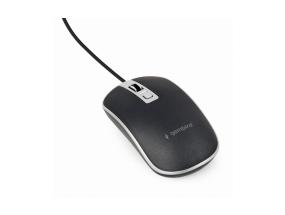 MOUSE USB OPTICAL BLACK/SILVER/MUS-4B-06-BS GEMBIRD