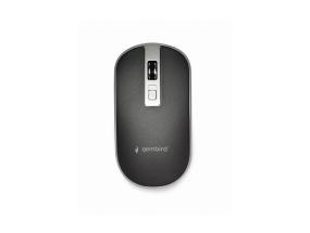 MOUSE USB OPTICAL WRL BLACK/SILVER MUSW-4B-06-BS GEMBIRD