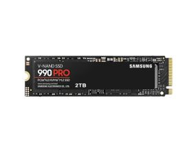 SSD SAMSUNG 990 PRO 2TB M.2 PCIE NVMe MLC Write speed 6900 MBytes/sec Read speed 7450 MBytes/sec...