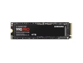 SSD SAMSUNG 990 PRO 4TB M.2 PCIe Gen4 NVMe TLC Write speed 6900 MBytes/sec Read speed 7450 MBytes...