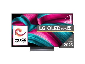 TV Set LG 55" OLED/4K/Smart 3840x2160 Wireless LAN Bluetooth webOS Black OLED55C51LA