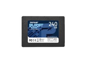 SSD PATRIOT Burst Elite 240GB SATA 3.0 3D NAND Write speed 320 MBytes/sec Read speed 450 MBytes...