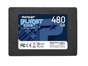 SSD PATRIOT Burst Elite 240 ГБ SATA 3.0 3D NAND Скорость записи 320 МБ/сек Скорость чтения 450 МБ...