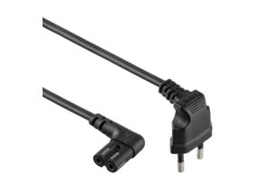 CABLE POWER EU 1M/ANGLED PC-184L GEMBIRD