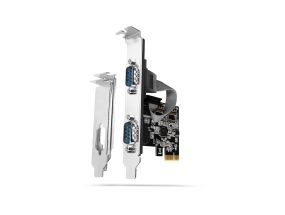 NET CARD PCIE 2PORT 250KBPS/SP&amp;LP PCEA-S2N AXAGON