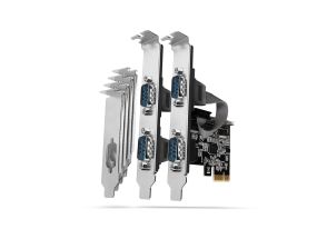 NET CARD PCIE 250KBPS 4PORT/SP&amp;LP PCEA-S4N AXAGON