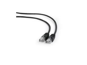 PATCH CABLE CAT5E UTP 0.5M/BLACK PP12-0.5M/BK GEMBIRD