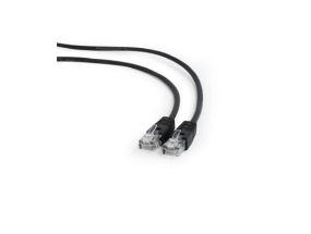 PATCH CABLE CAT5E UTP 0.5M/BLACK PP12-0.5M/BK GEMBIRD