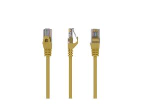 PATCH CABLE CAT6 UTP 0.25M/YELLOW PP6U-0.25M/Y GEMBIRD