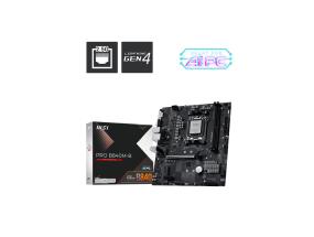 Mainboard MSI AMD B840 SAM5 Micro-ATX Memory DDR5 Memory slots 2 PROB840M-B