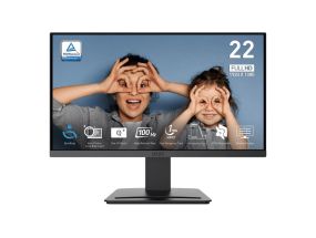 Monitor MSI PRO MP223 E2 21.45&quot; Business Matte Panel VA 1920x1080 16:9 100 Hz 1 ms Colour Black...