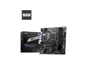 Mainboard MSI Intel B760 Express LGA1700 Micro-ATX Memory DDR5 Memory slots 4 2xPCI-Express 1x...