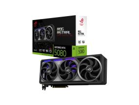 Graphics Card ASUS NVIDIA GeForce RTX 5080 16 GB GDDR7 256 bit PCIE 5.0 16x Triple slot Fansink...