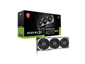 Graphics Card MSI NVIDIA GeForce RTX 4070 SUPER 12 GB GDDR6X 192 bit PCIE 4.0 16x Triple slot...