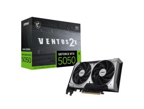 Graphics Card MSI NVIDIA GeForce RTX 5050 8 GB GDDR6 128 bit PCIE 5.0 16x Dual Slot Fansink...