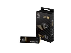 SSD MSI SPATIUM M482 2TB M.2 PCIe Gen4 NVMe 3D NAND Write speed 6400 MBytes/sec Read speed 7300...