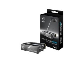 SSD MSI SPATIUM M560 2TB M.2 PCIe Gen5 NVMe 3D NAND Write speed 12700 MBytes/sec Read speed 14600...