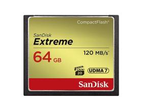 MEMORY COMPACT FLASH 64GB/SDCFXSB-064G-G46 SANDISK