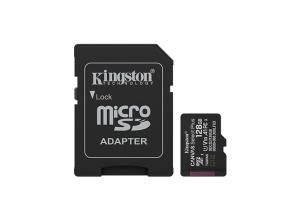 MEMORY MICRO SDXC 128GB UHS-I/W/ADAPTER SDCS3/128GB KINGSTON