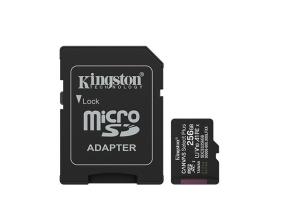 MEMORY MICRO SDXC 256GB UHS-I/W/ADAPTER SDCS3/256GB KINGSTON